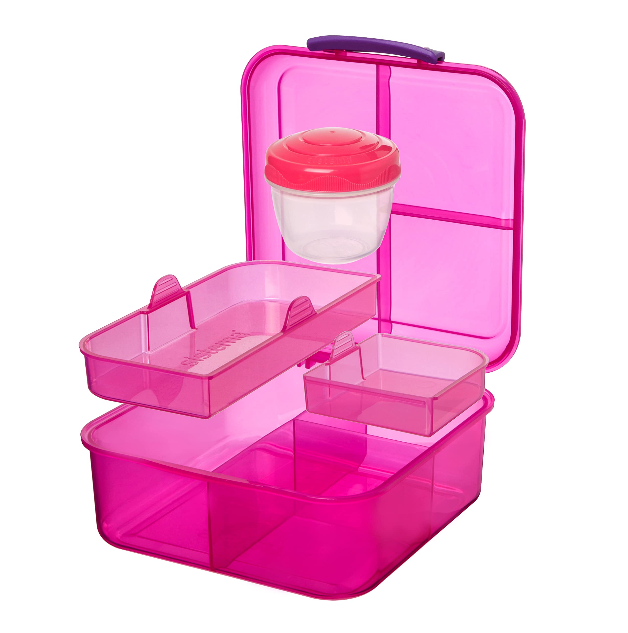 Sistema Lunch Collection Bento Box Color Small Multicolored 41685