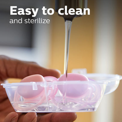 Philips Avent Ultra Air Pacifier, 6-18 Months, Blue/Green, 2 Pack, SCF244/22