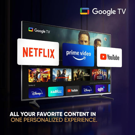 GOTO 55" 4K QD-MiniLED Google TV 55S1(2026) Smart TV, AiPQ, 120Hz Native, VRR Gaming, Built-in Subwoofer & Chromecast, Dolby Vision & Atmos, Bluetooth 5.1, (2-Year Brand Warranty