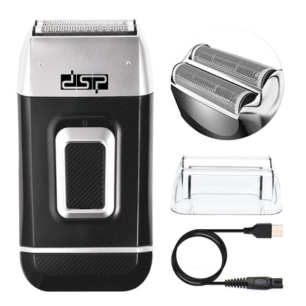 DSP 60102 Bald Head Shaver for Men Bald Shaver for Men Waterproof Razor for Shaving Electric Cordless Rechargeable Black