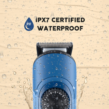 ماكينة تشذيب اللحية Syska HT950 BeardPro السلكية واللاسلكية مع شحن سريع، مدة تشغيل 120 دقيقة، من الرأس إلى الأنف، تشذيب بزاوية 360 درجة