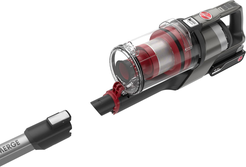 Hoover ONEPWR Emerge Cordless Vacuum Cleaner, Lightweight 3.1kg, 40 Minute Runtime, Boost Mode, Captures up to 99% of Particles, Crevice Tool, 1 Year Warranty CLSV-VPME