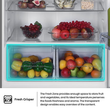 Hisense RT3N635NAD4 Two Door Top-mount 830L Freezer Fridge, Precise Electronic Control, Big Capacity, Total No Frost, 83x74.6x187 cm (LxWxH), Silver