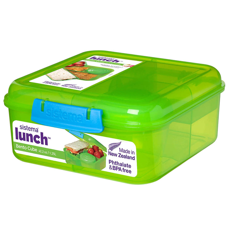 Sistema Lunch Collection Bento Box Color Small Multicolored 41685