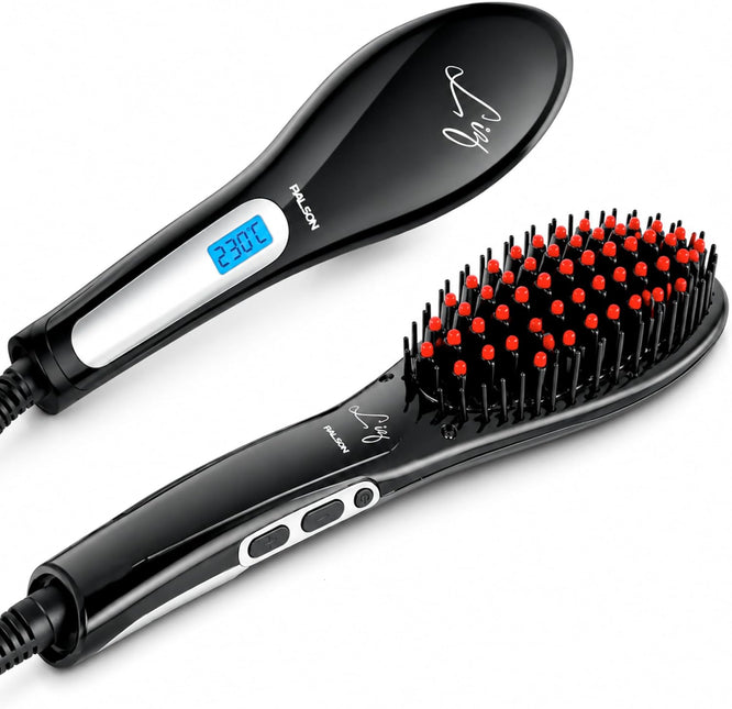 PALSON LIZ Electric hair straightening brush 1500W