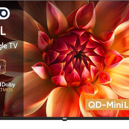 GOTO 55" 4K QD-MiniLED Google TV 55S1(2026) Smart TV, AiPQ, 120Hz Native, VRR Gaming, Built-in Subwoofer & Chromecast, Dolby Vision & Atmos, Bluetooth 5.1, (2-Year Brand Warranty