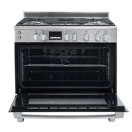 Frigidaire 90 CM STAINLESS STEEL GAS COOKER FNGN90JGBS,