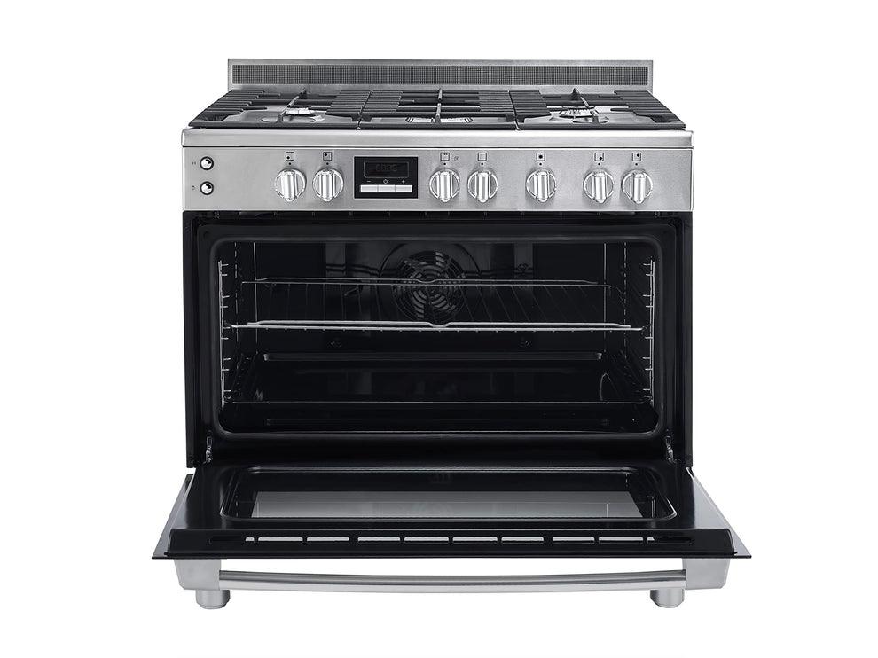 Frigidaire 90 CM STAINLESS STEEL GAS COOKER FNGN90JGBS,