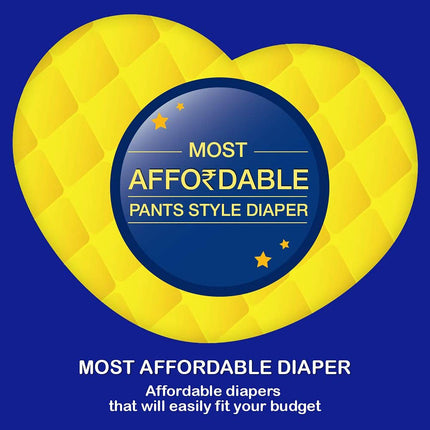 Mamypoko Diaper Pants Standard Style, Size Small, 4-8 Kg (46 Counts), Pack of 3