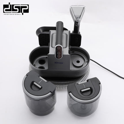 DSP Portable Vacuum Cleaner Machine, 1200W Powerful Motor 3 IN 1 Spot Cleaner Lightweight Multifunctional Machine,1.25L/900ml Double Tank Compact Design for Sofa, Carpet, Car and Pet Pads KD2047