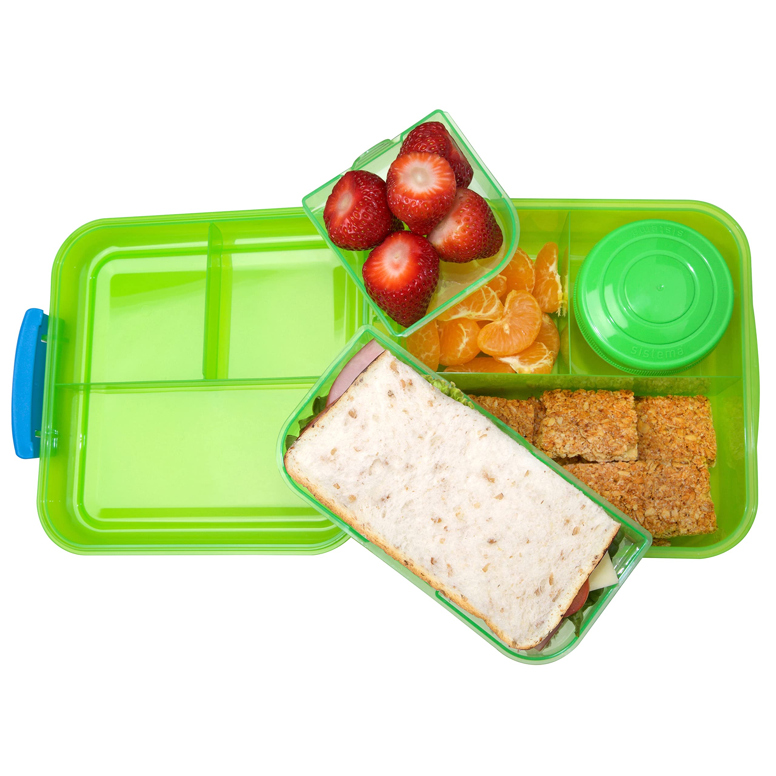 Sistema Lunch Collection Bento Box Color Small Multicolored 41685