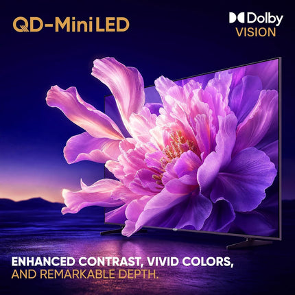 GOTO 55" 4K QD-MiniLED Google TV 55S1(2026) Smart TV, AiPQ, 120Hz Native, VRR Gaming, Built-in Subwoofer & Chromecast, Dolby Vision & Atmos, Bluetooth 5.1, (2-Year Brand Warranty