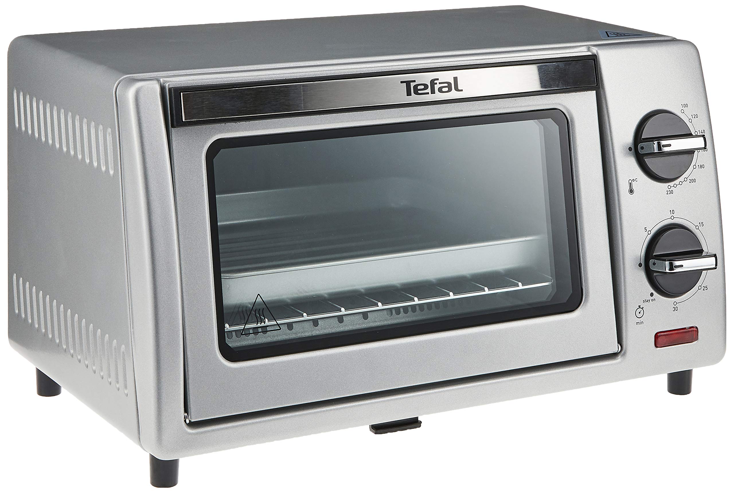 Tefal OF500E Equinox Toaster Oven, 870 W , 9 liters Silver (يوجد طعج ونقص )