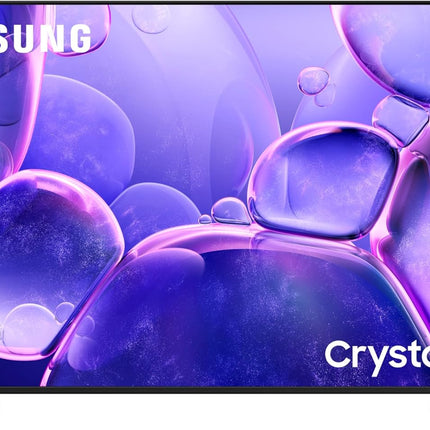 Samsung 55 Inch Crystal UHD TV, U8000F, 4K, Crystal Processor 4K, MetalStream Design, Samsung Knox Security, Endless Free Content, Smart TV, UA55U8000FUXZN