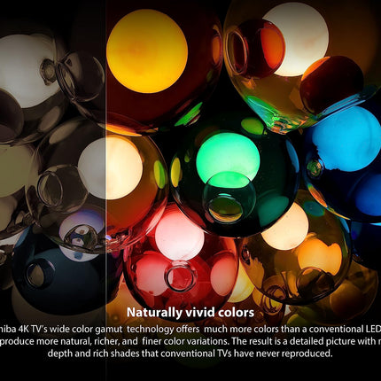 Toshiba 75 Inch UHD Android Smart LED TV -75C350, Black