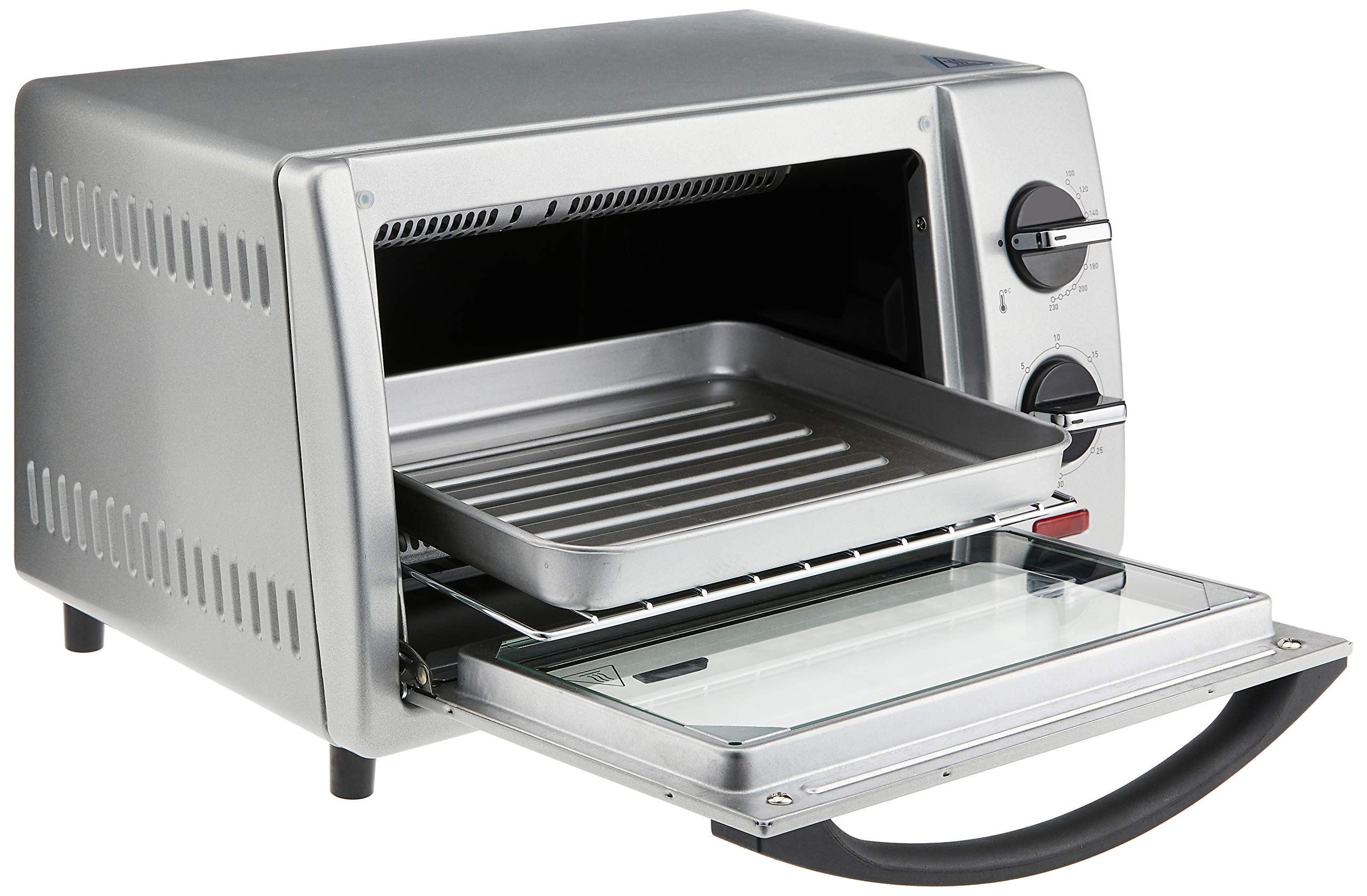 Tefal OF500E Equinox Toaster Oven, 870 W , 9 liters Silver ( يوجد طعج ونقص الرف )