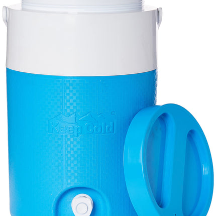 Cosmoplast Keep Cold Plastic Insulated Water Cooler 3 Gallon - 13 Litres