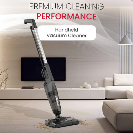 نوبل مكنسة كهربائية محمولة 2 في 1، خفيفة الوزن، شفط قوي، 600 واط، 18 كيلو باسكال، 18 Lتدفق الهواء /ثانية، كفاءة قصوى بنسبة 20% مع فلتر HEPA و0.6L سعة خزان الغبار NVC19T