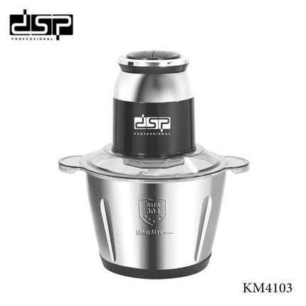 DSP KM4103, Electric Kitchen Chopper – 250w – 2.0Ltr – Stainless Bowl