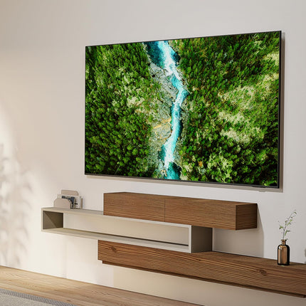 Samsung 55 Inch Crystal UHD TV, U8000F, 4K, Crystal Processor 4K, MetalStream Design, Samsung Knox Security, Endless Free Content, Smart TV, UA55U8000FUXZN
