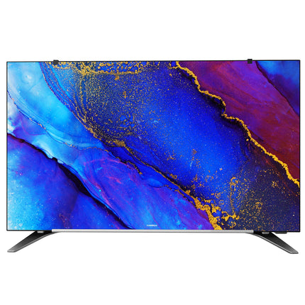 TORNADO Shield Smart LED TV 43 Inch HD With  Built-In  Receiver, 2 HDMI and 2 USB Inputs - 43ES9300E-A - Shahid VIP Promotionتلفزيون سمارت شيلد 43 بوصة LED عالي الدقة مع ريسيفر مدمج 2 منفذ HDMI و2 USB من تورنيدو موديل 43ES9300E A أسود