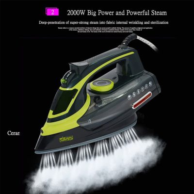 مكواة بخار سيراميكية بقوة 2000 واط من دي إس بي KD1004