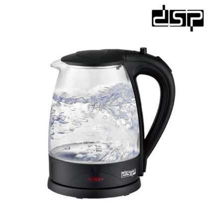 DSP Household Electric Kettle Boiler 1.8 L KK1129 Clear / 2000W