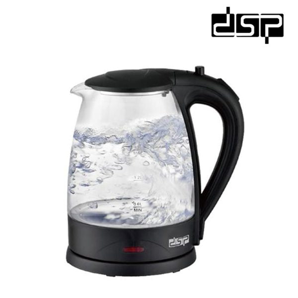 DSP Household Electric Kettle Boiler 1.8 L KK1129 Clear / 2000W