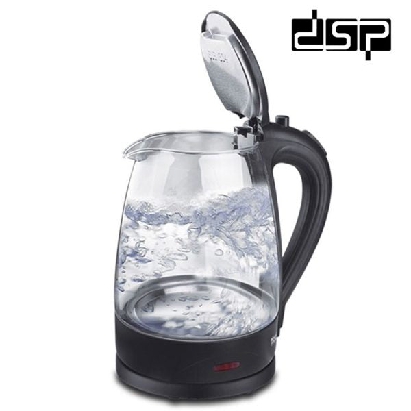 DSP Household Electric Kettle Boiler 1.8 L KK1129 Clear / 2000W