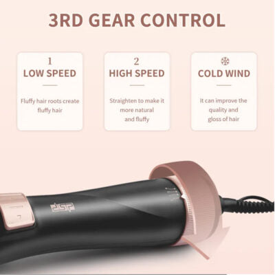 DSP 4in1 50063, Rotating Hot Air Styler Brush