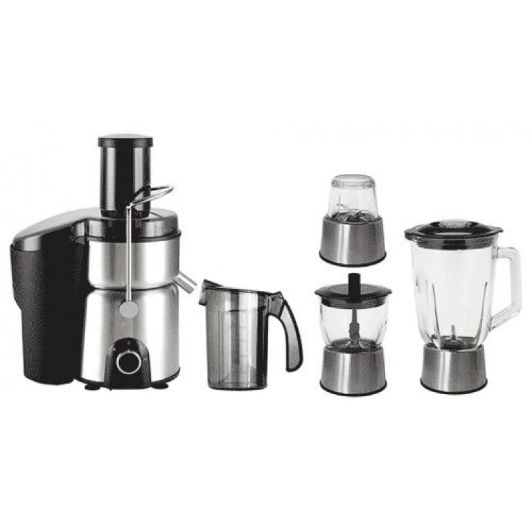 Dsp 4 in1 Juicer Blender Extractor Mincer Food Processor -Silver. / 800W