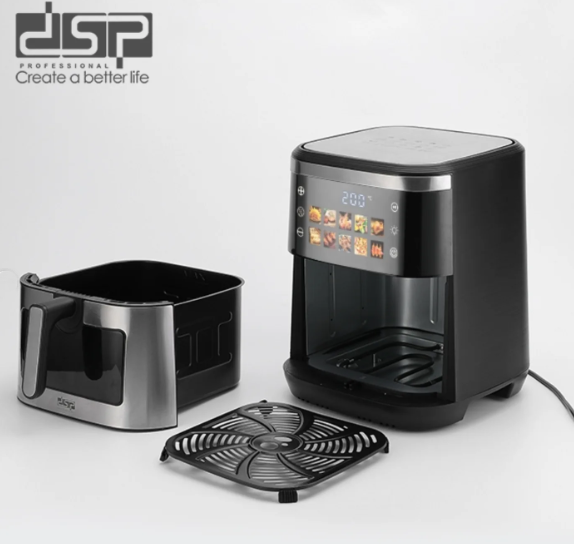 DSP air fryer KB2195 /10 L / 1600W and bottom 500W heating function