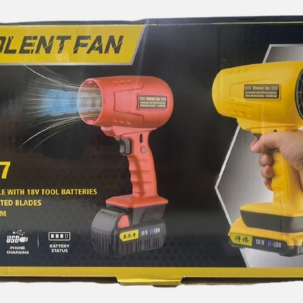 Violent Fan F017 Compatible With 18v Tool Batteries 70mm Ducted Blades 110,000 PRM