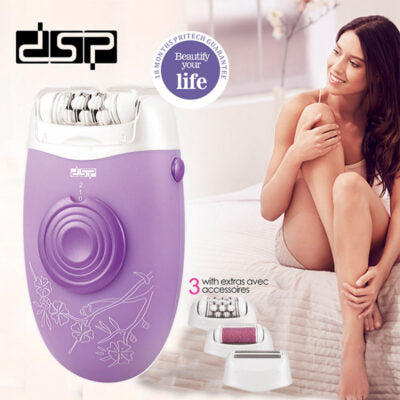 DSP 80011, 3-in-1 Rechargeable Lady Shaver