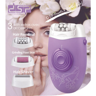 DSP 80011, 3-in-1 Rechargeable Lady Shaver