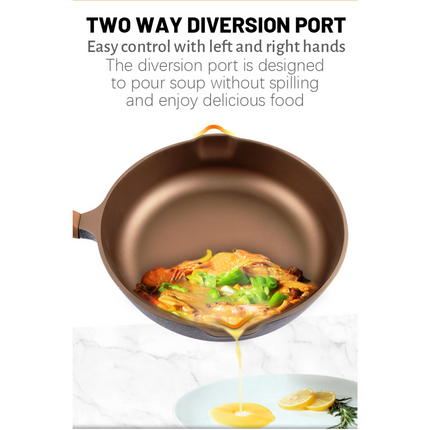 DSP Deep Fry Pan 3.9L CA004-CD28-Black