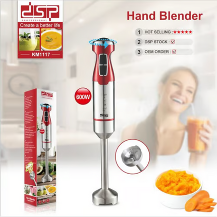 DSP Professional Hand Blender 600W KM-1117