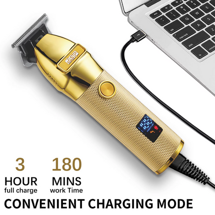 DSP Rechargeable Hair Trimmer With LED Display 90395