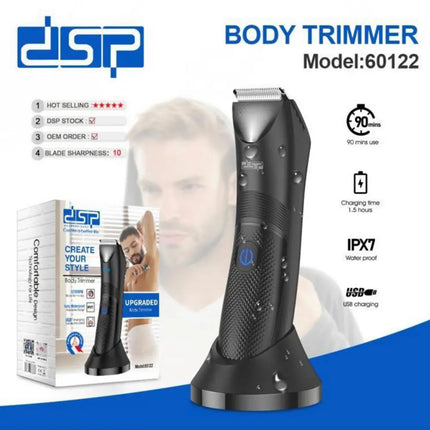 DSP Rechargeable WaterProof Body Trimmer 60122