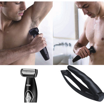 DSP Waterproof Bodygroom Hair Shaver With Extendable Handle 60050 working time 60 minutes