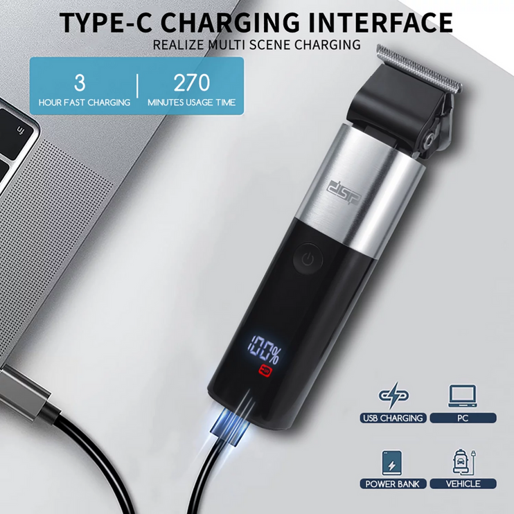 DSP Waterproof Rechargeable Hair Clipper 90456