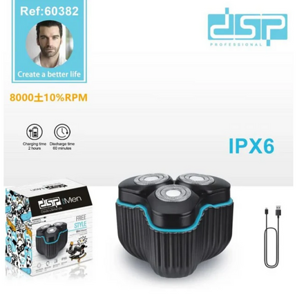 DSP Waterproof Rechargeable Hair Shaver 60382