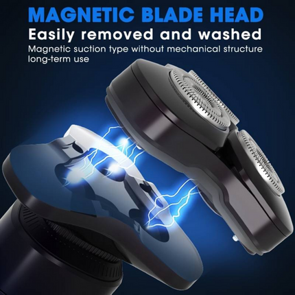 ماكينة حلاقة DSP الرطبة والجافة 60431 IPX6 7700 دورة في الدقيقة