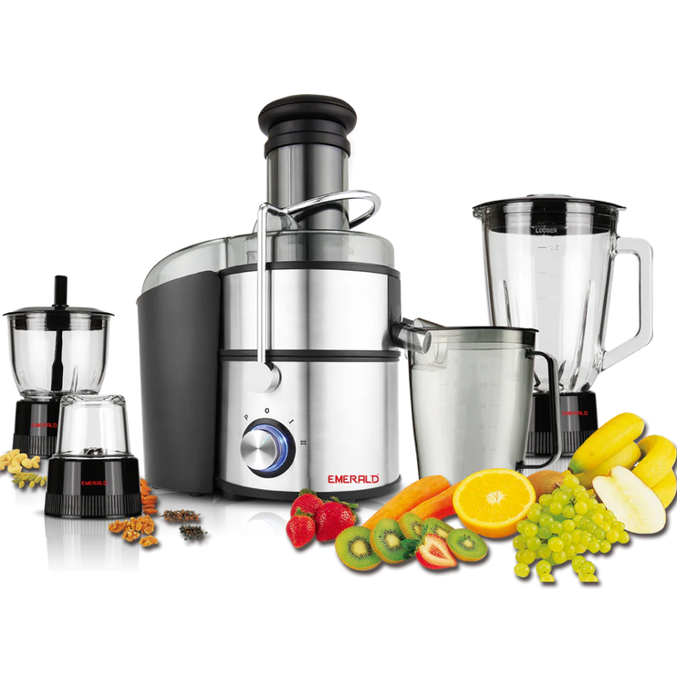 Emerald EK712MJQ Juicer, Blender & Grinder (4in1) /1000W