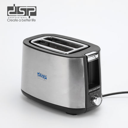 محمصة خبز دي إس بي ثنائية الشرائح: طاقة عالية 750 واط، 7 إعدادات لدرجة الحرارة، خاصية الفتح التلقائي، والمزيد لتحميص سهل Kc2048