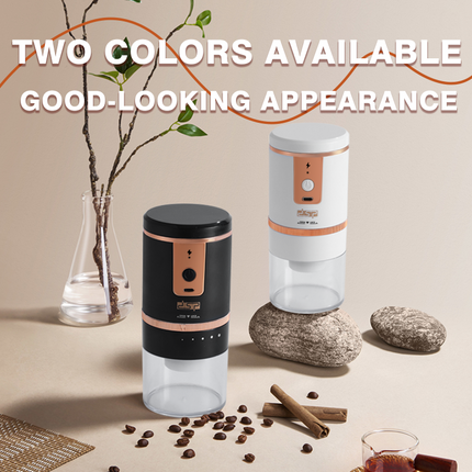 DSP HOT SELLER Silent Coffee & Spice Grinder - Portable Fast Grinding for Home/Office/Travel, Preserves Coffee Freshness & Aroma