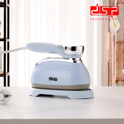 DSP Hot Seller 1200W Glass Steam Iron 3 Speed 25s Heat Protect for Home Use Safeguards Silk Hair Fabrics Fast Flat Ironing