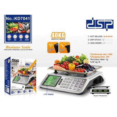 DSP KD7041, Kitchen Business Weighing Scale 40KG