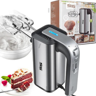 DSP KM2046, 250W Hand Mixer Stainless Steel