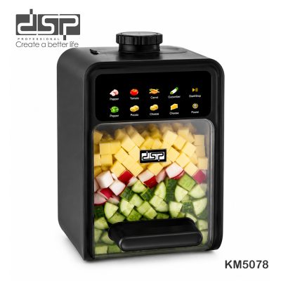 DSP KM5078 Salad Maker – From Garden to Bowl in Seconds / 9-in-1 multifunction food processor/800W